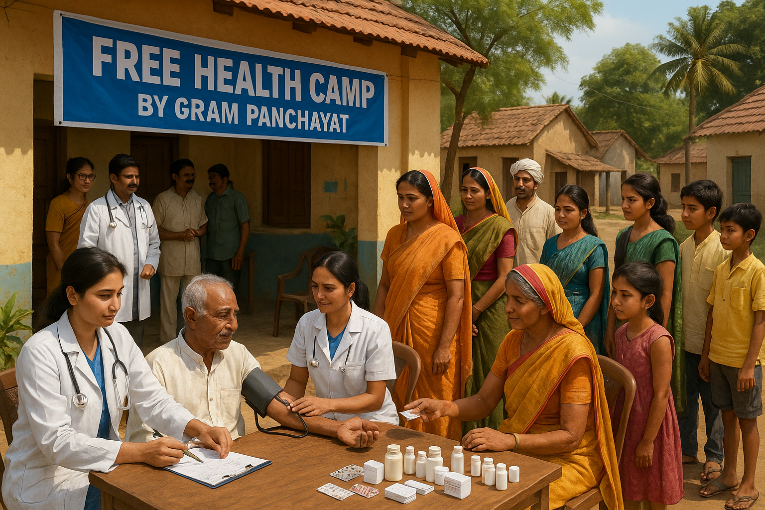 मोफत आरोग्य शिबिर यशस्वीरीत्या संपन्न 🩺